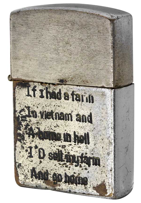 Zippo ジッポー 中古・ベトナムZIPPO 1968年製造 BAN ME THUOT 68-69