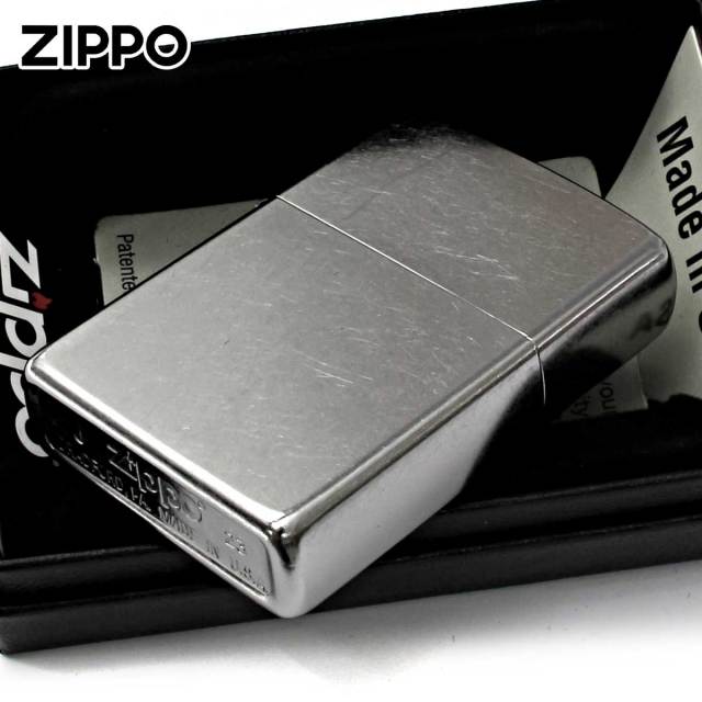 Zippo ジッポー 無地 ストリートクローム Street Chrome No.207 メール