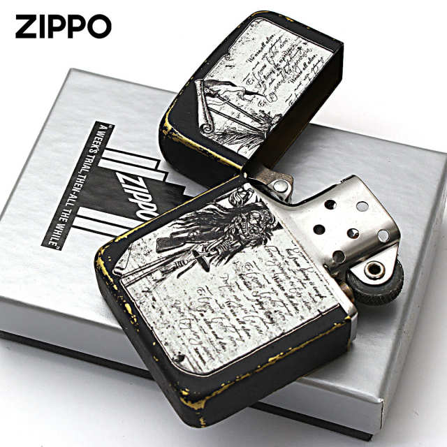 Zippo ジッポー 1941レプリカ ゼロセン XEROSEN ブラックマット Letter