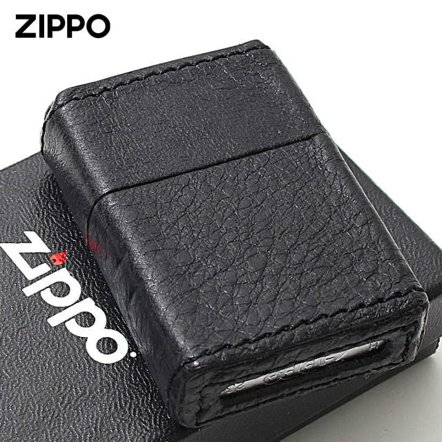 Zippo ジッポー 革巻き レーザー キーホールメタル LEATHER WINDING
