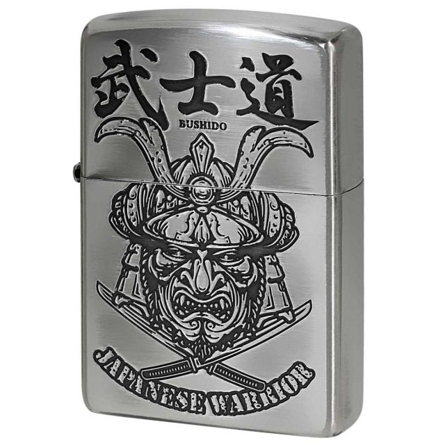 Zippo ジッポー 和柄 侍 JAPANESE STYLE 2020 銀メッキ 80057｜Zippo