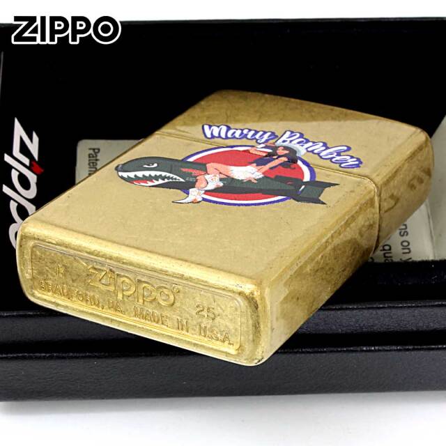 Zippo ジッポー Mary Bombor NOSE ART Pin Up Girl ノーズアート