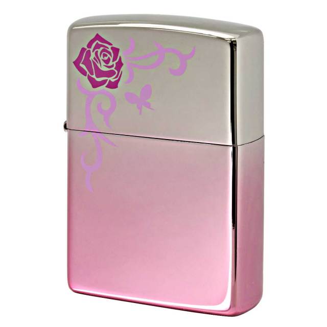 Zippo ジッポー 薔薇 ローズ Rose ミステリアス ピンク Mysterious