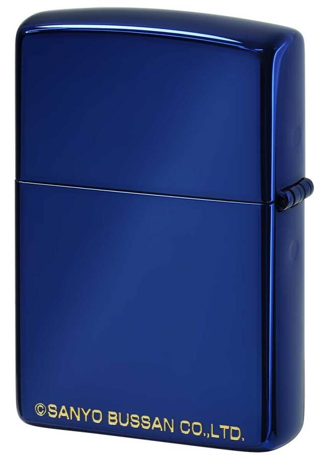 Zippo ジッポー 海物語 Sea Story クジラッキー ブルー ゴールド A柄