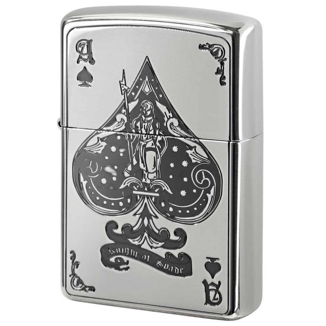 Zippo ジッポー デビル トランプ スペード シルバー Devil Trump