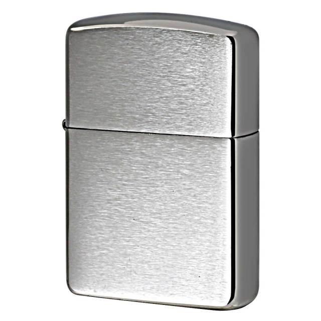 Zippo ジッポー アーマー 無地 シルバー つや消し ブラッシュド