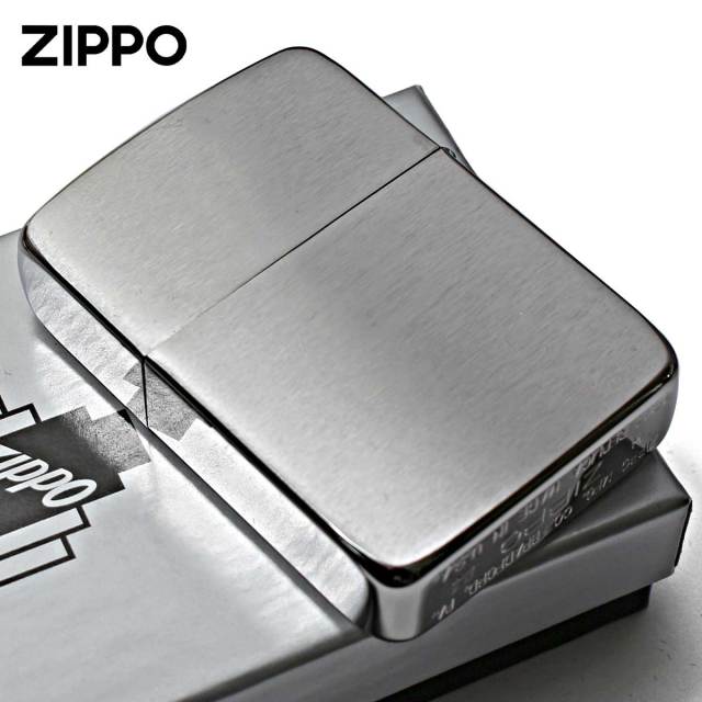 Zippo ジッポー 1941レプリカ 無地 つや消し ブラッシュドクローム
