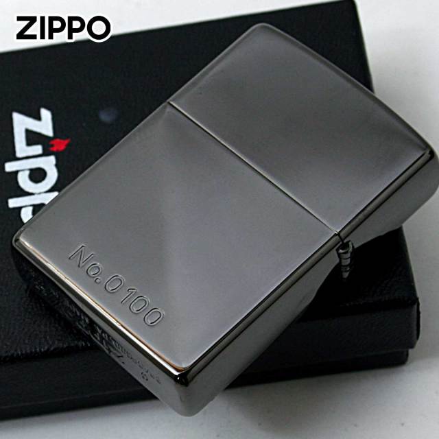 Zippo ジッポー 観世音 ブラックメタル ペイントプレート ネオブラック