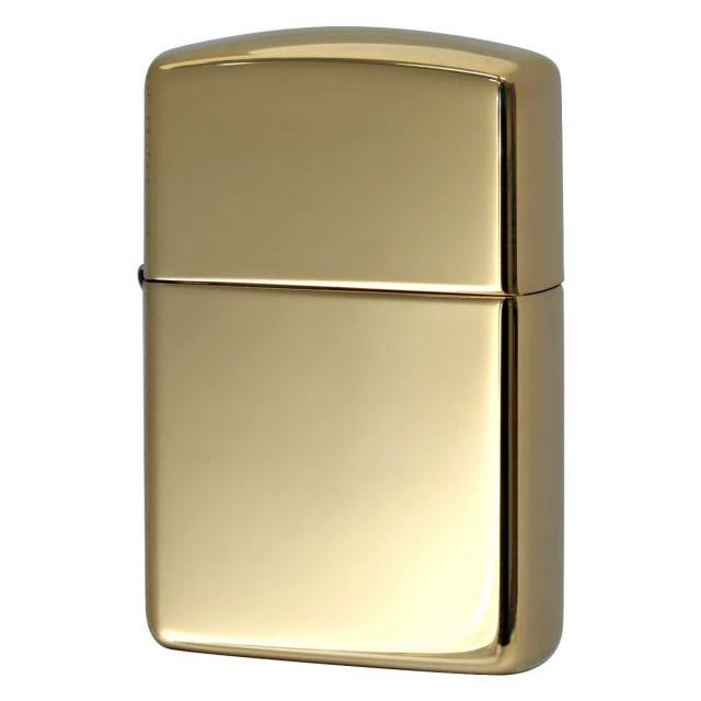 Zippo ジッポー アーマー 無地 真鍮無垢 ブラス 鏡面 ハイポリッシュ