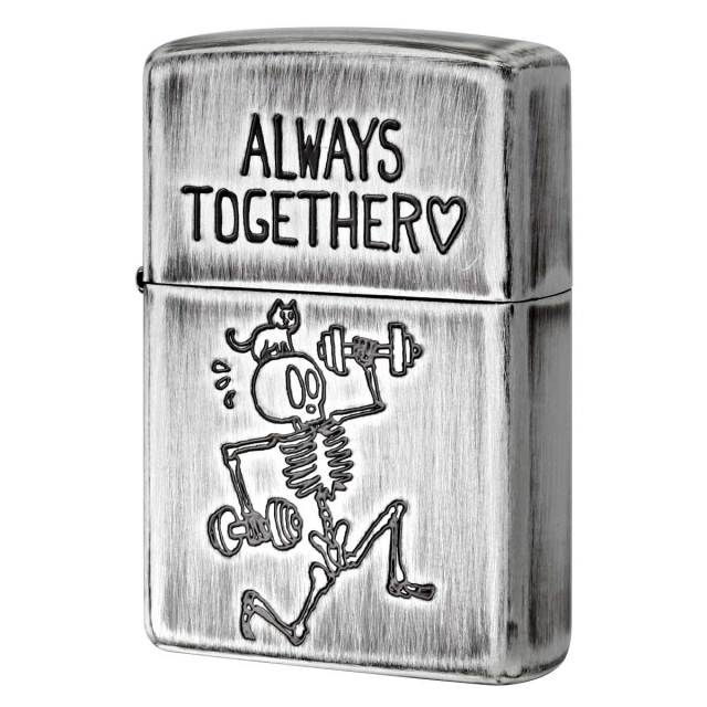 Zippo ジッポー スカル ドクロ 骸骨 ユーズド仕上げ FUNNY SKULL USED