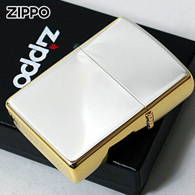 Zippo ジッポー 漢字 和柄 シルバーサテン ゴールド 金銀 代表取締役