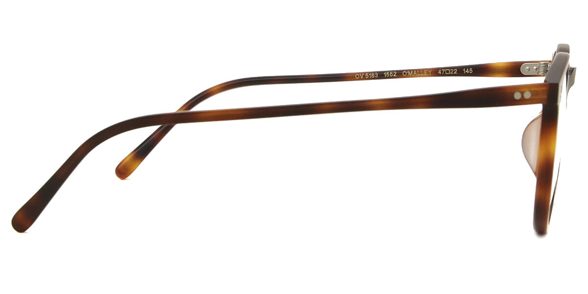 Oliver Peoples OV5183 O'Malley 1552 Semi-Matte Dark Mahogany