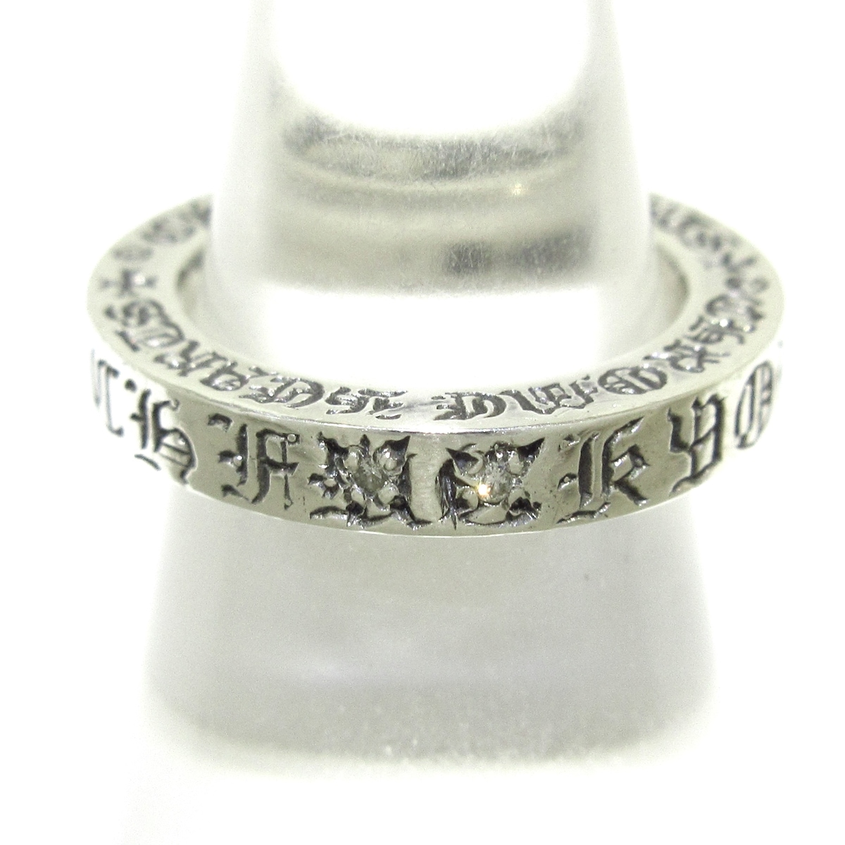 クロムハーツ/リング/スペーサーリング FUCK YOU/シルバー