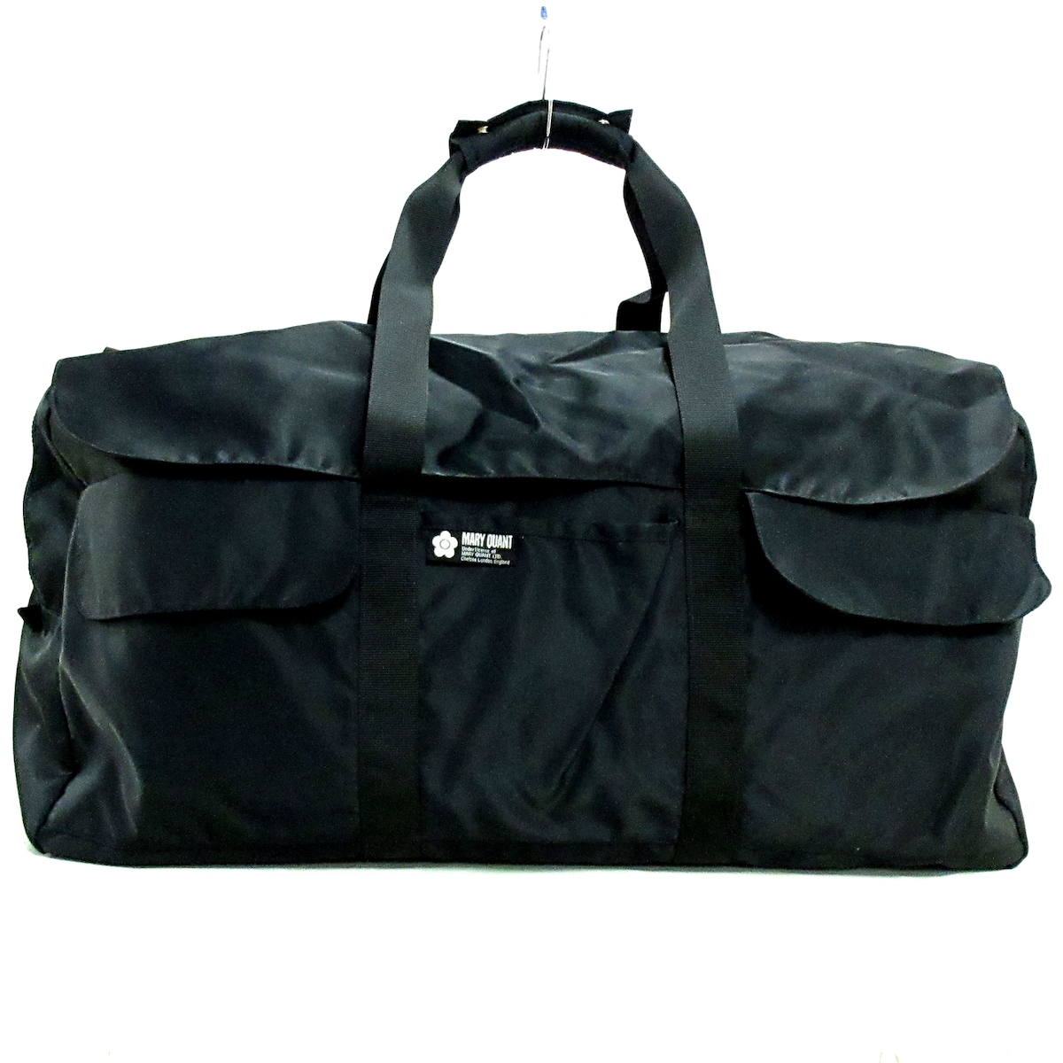 マリークワント/ボストンバッグ/黒/ナイロンの買取実績【ブランディア】