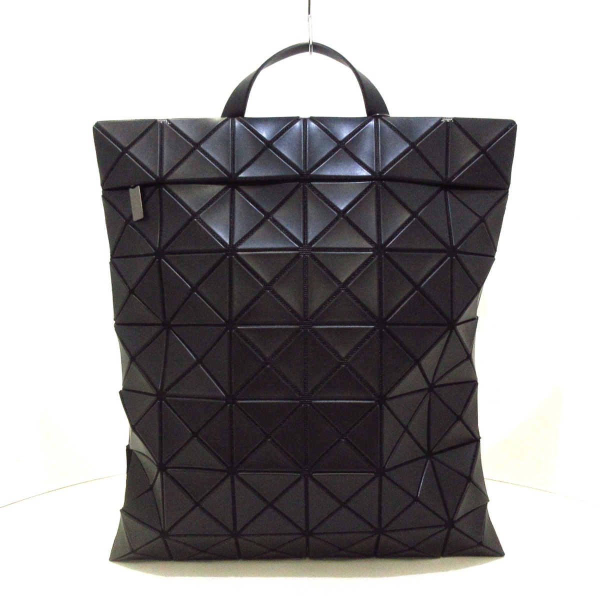 バオバオイッセイミヤケ/リュックサック/フラットパック/黒/PVC(塩化