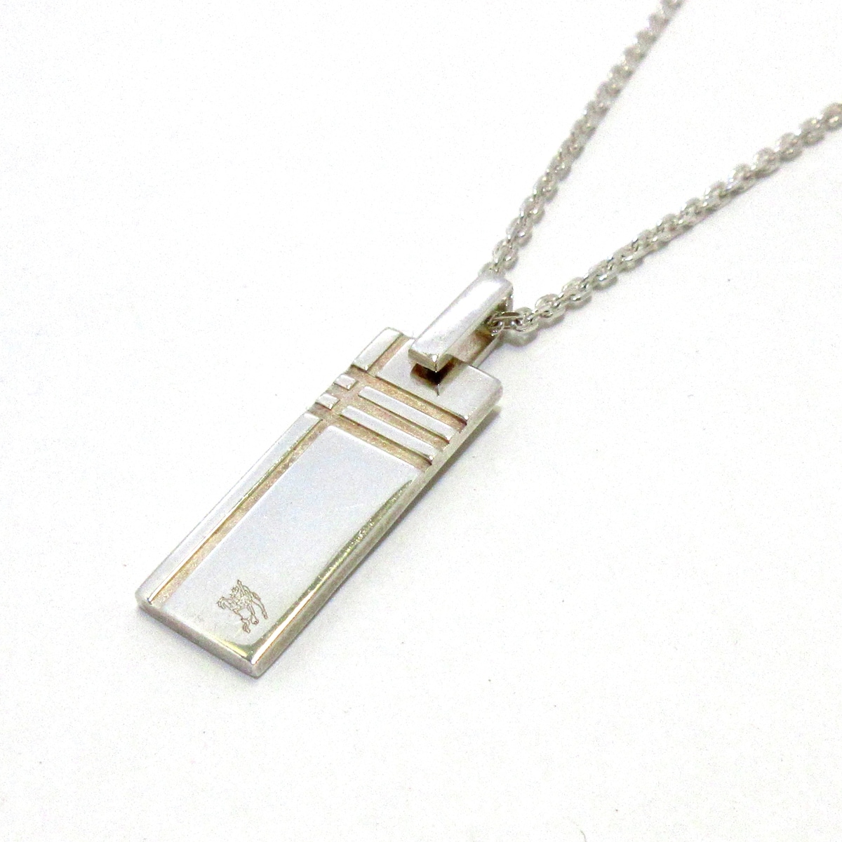 バーバリーブラックレーベル/ネックレス/シルバーの買取実績【ブラン