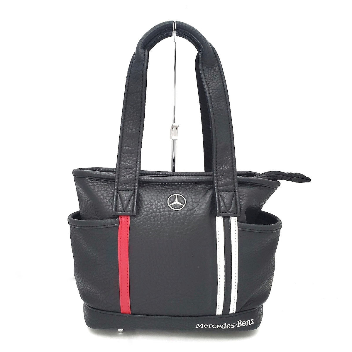 メルセデスベンツ/トートバッグ/黒×シルバー×マルチ/レザーの買取実績