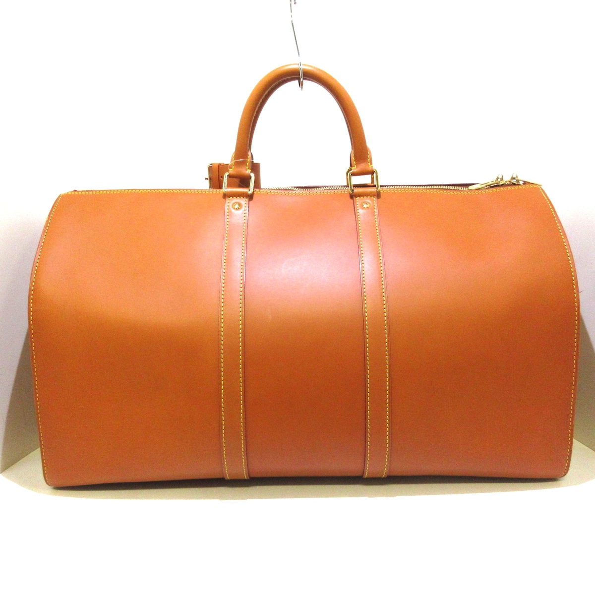 ルイヴィトン/ボストンバッグ/キーポル50/キャラメル/ノマド・レザー