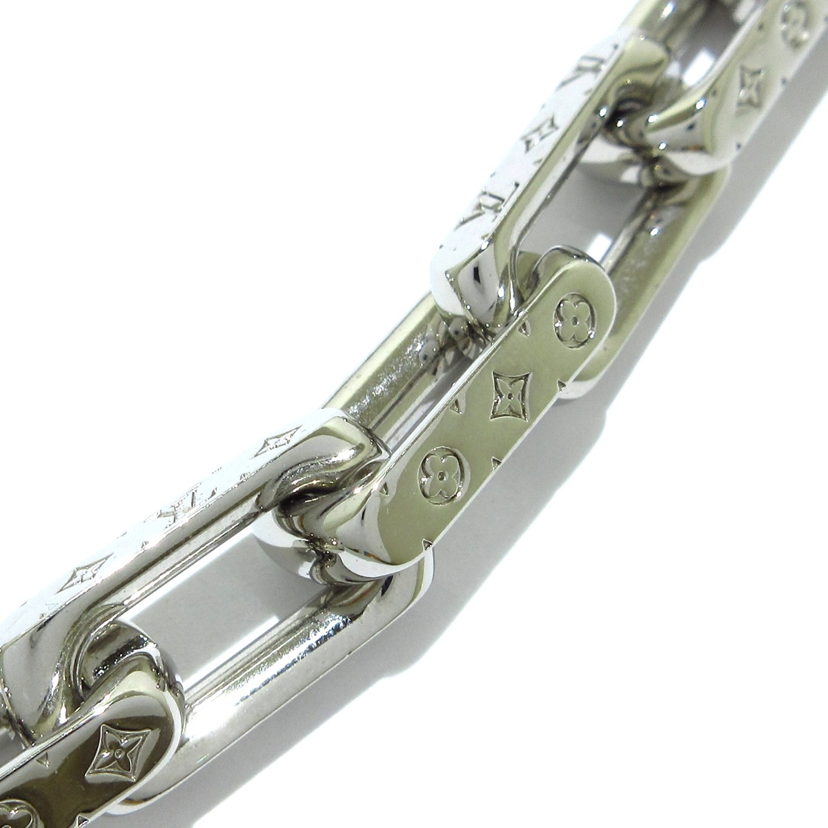 ルイヴィトン/ネックレス/コリエチェーンモノグラム/シルバー/型番