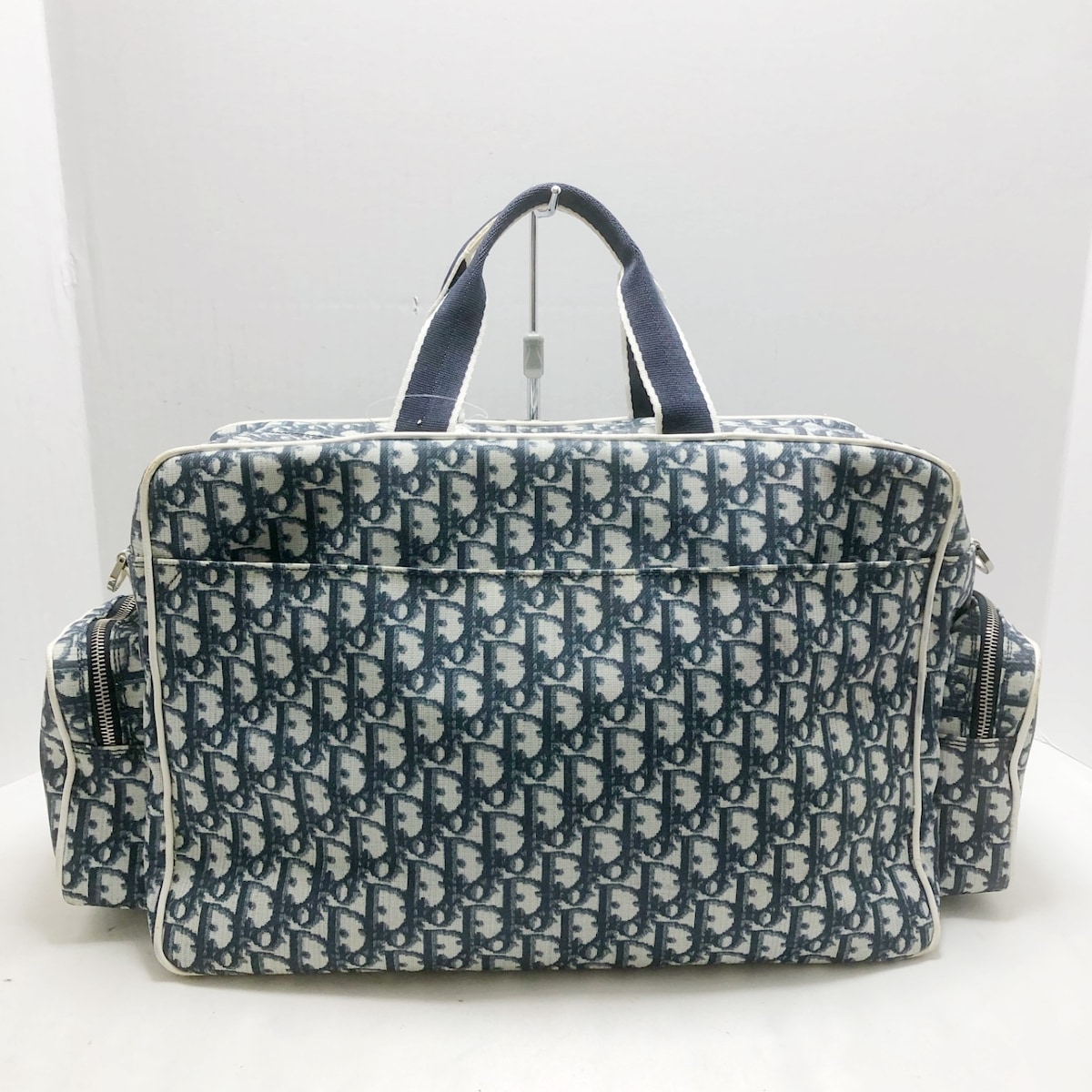 ディオール/クリスチャンディオール/ボストンバッグ/トロッター/白