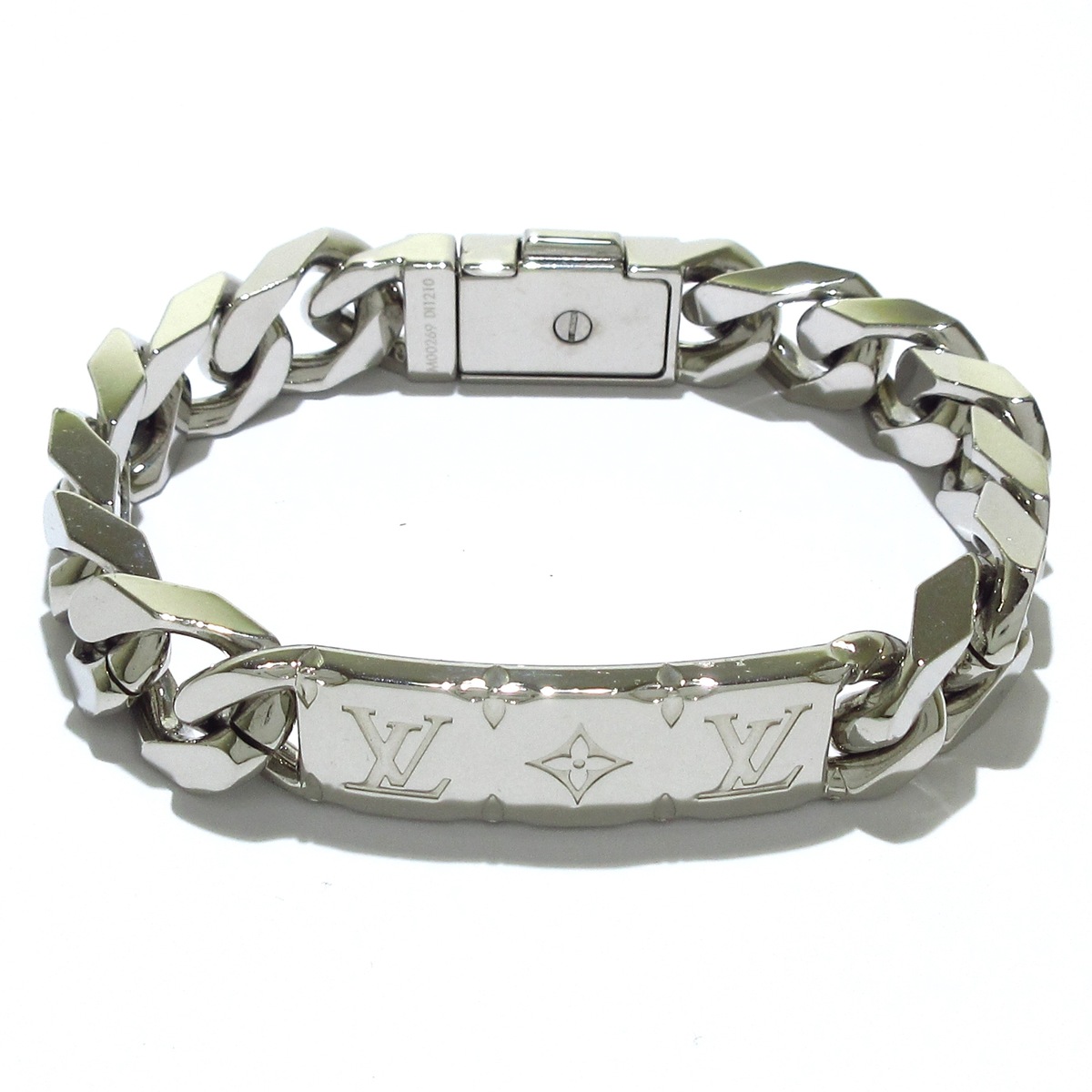 ルイヴィトン/ブレスレット/チェーンブレスレットモノグラム/シルバー