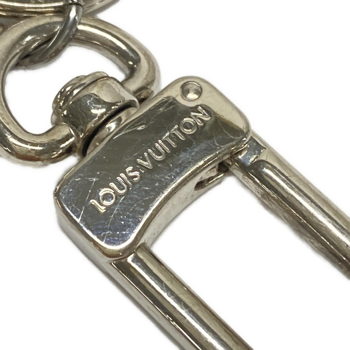 ルイヴィトン/キーホルダー(チャーム)/シルバー×ベージュ の買取実績