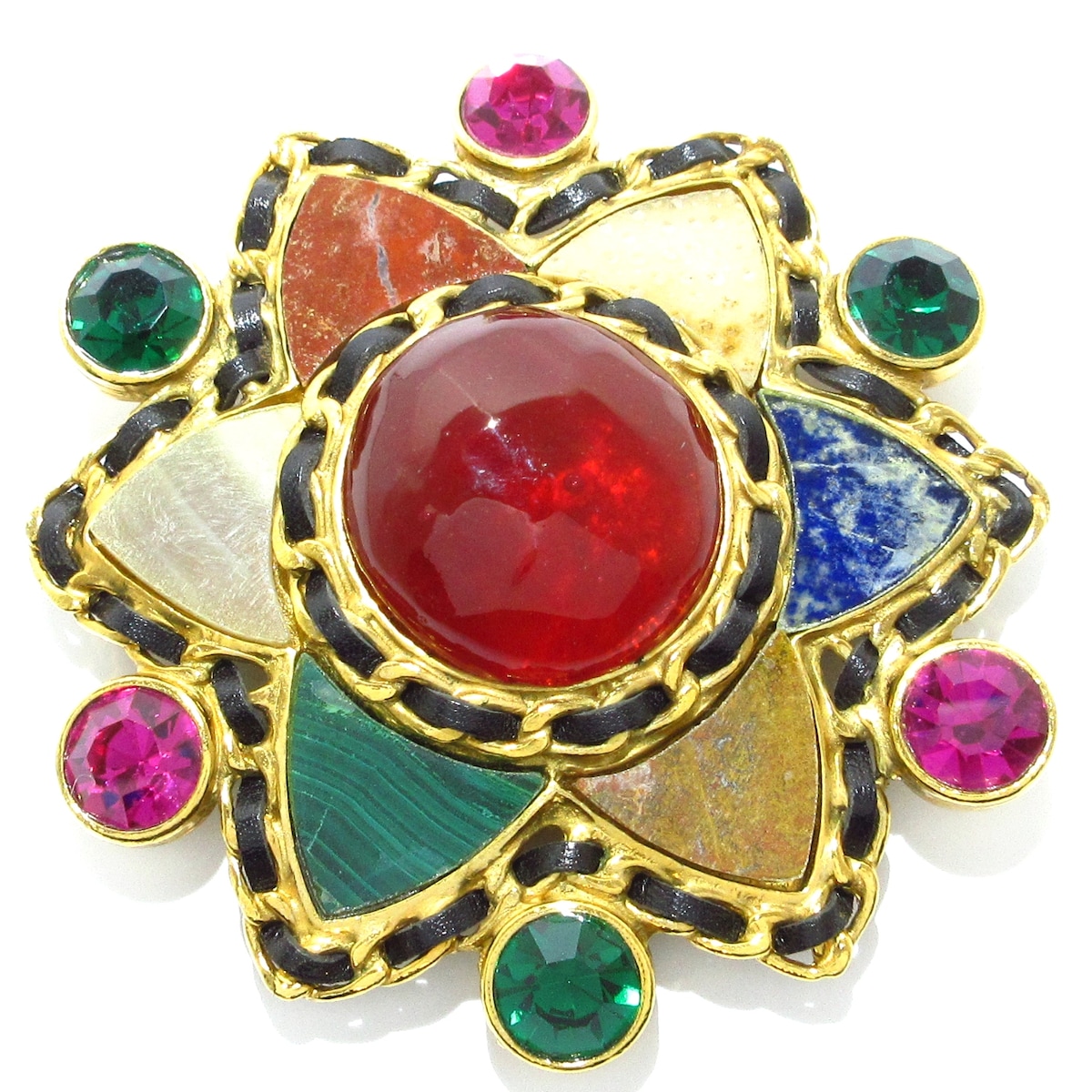 シャネル/ブローチ/グリポア/レッド×ゴールド×マルチ/スターの買取実績