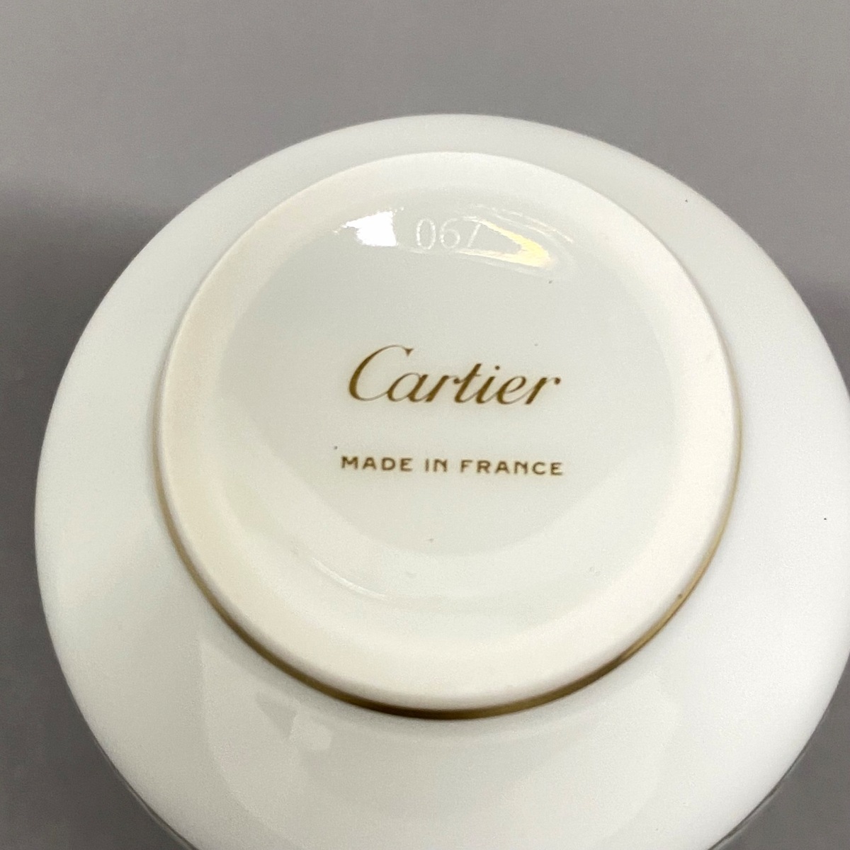 カルティエ/パンテールドゥカルティエ/食器/リモージュポーセリン/白