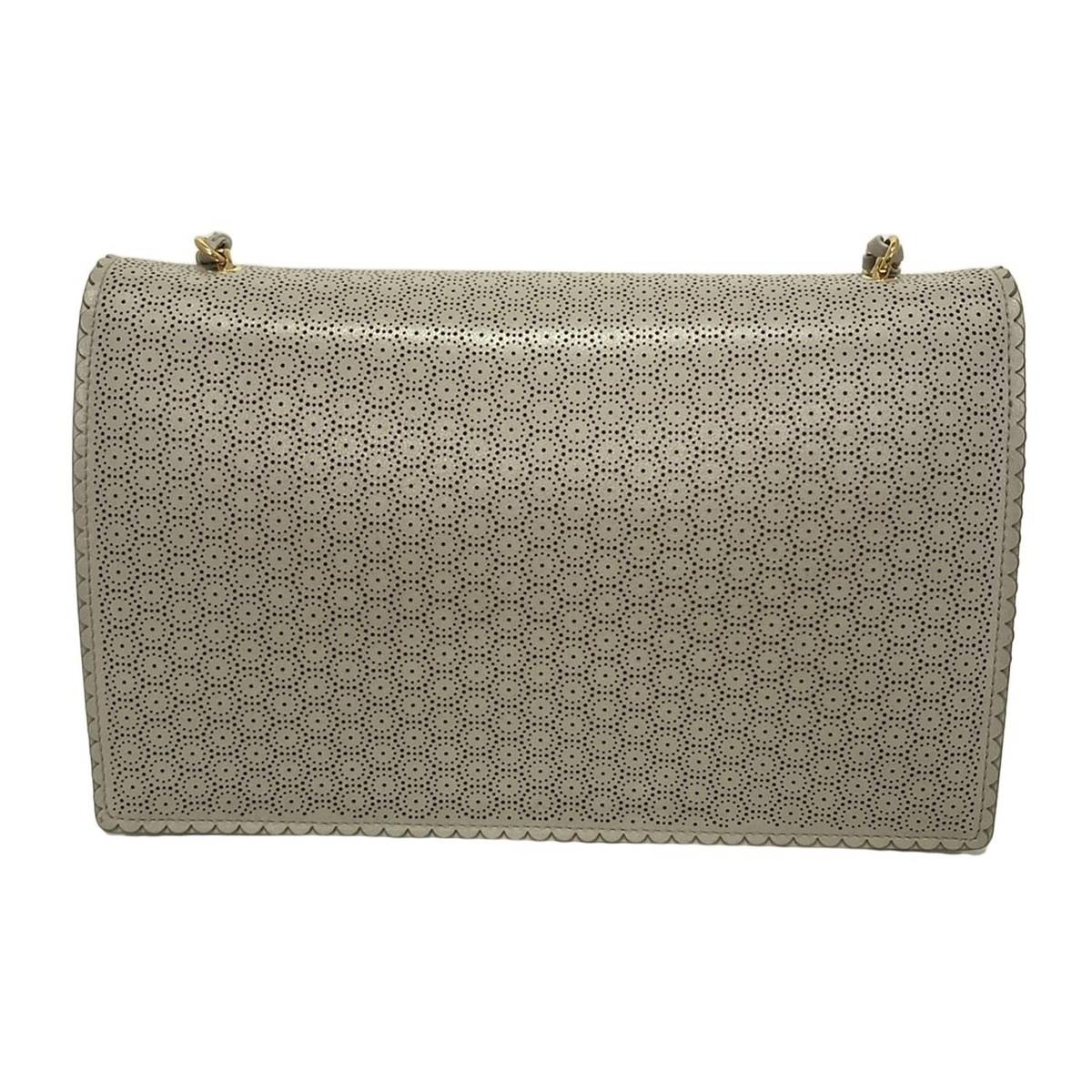 サルバトーレフェラガモ/ショルダーバッグ/ジニー,ヴァラ/グレー