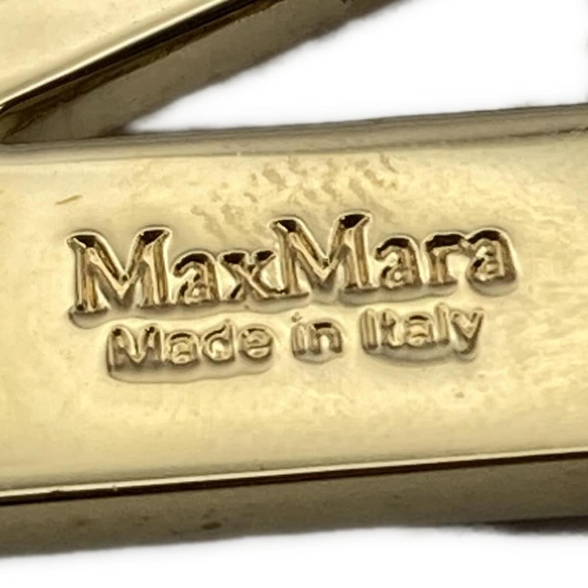 マックスマーラ/ブローチ/クリア×ゴールドの買取実績【ブランディア】