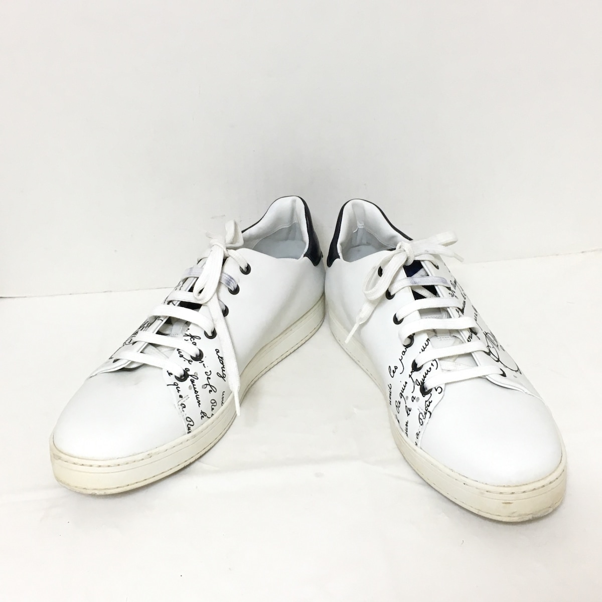 ベルルッティ/スニーカー/白×ダークネイビー×黒/サイズ：11 1/2の買取