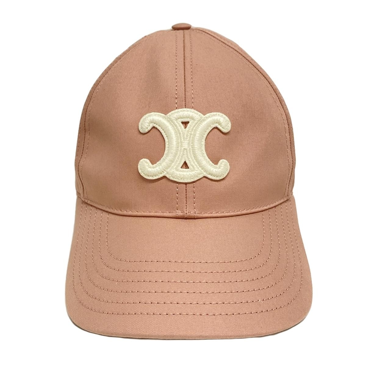 セリーヌ/帽子/ピンク×白/サイズ：Mの買取実績【ブランディア】