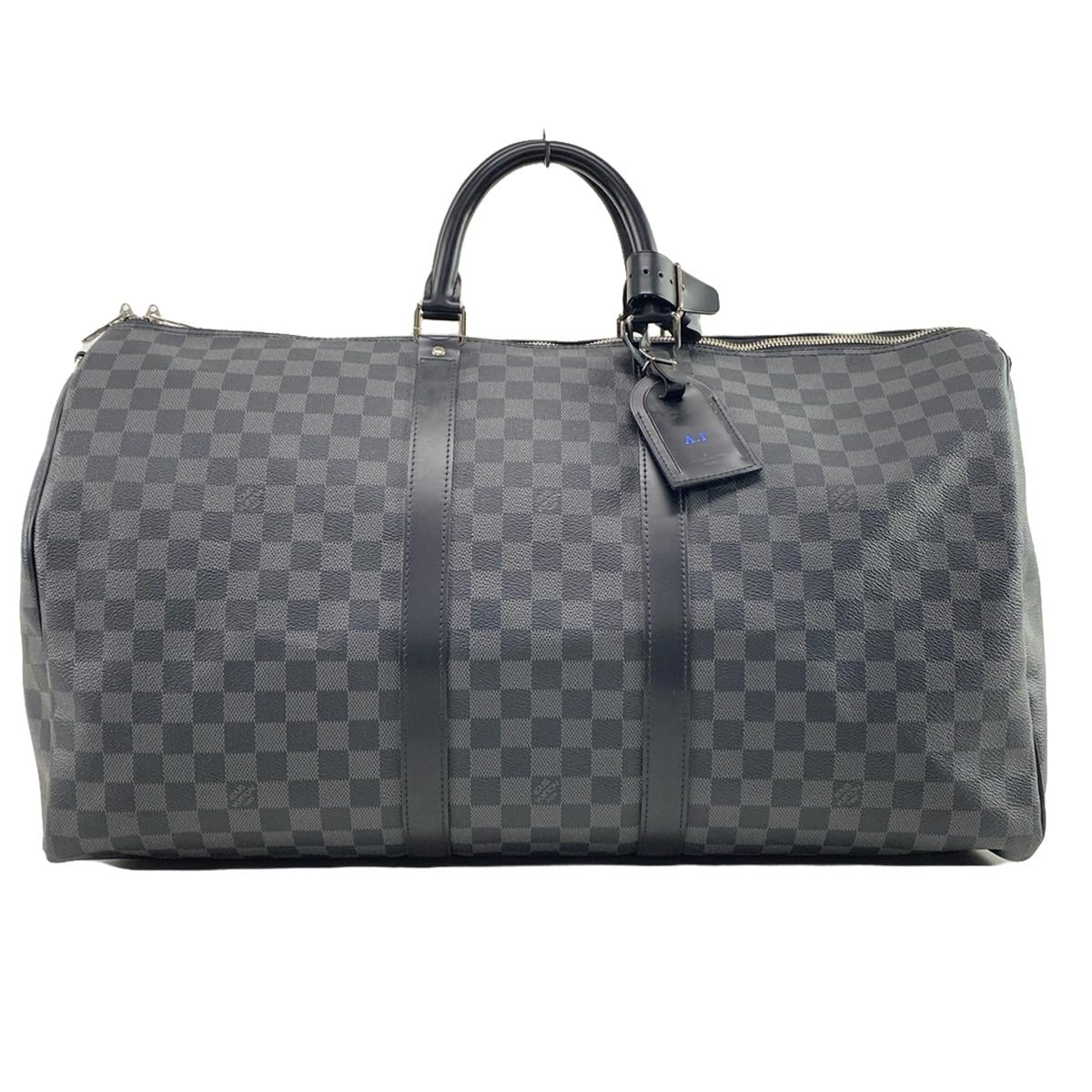 ルイヴィトン/ボストンバッグ/キーポルバンドリエール55/黒