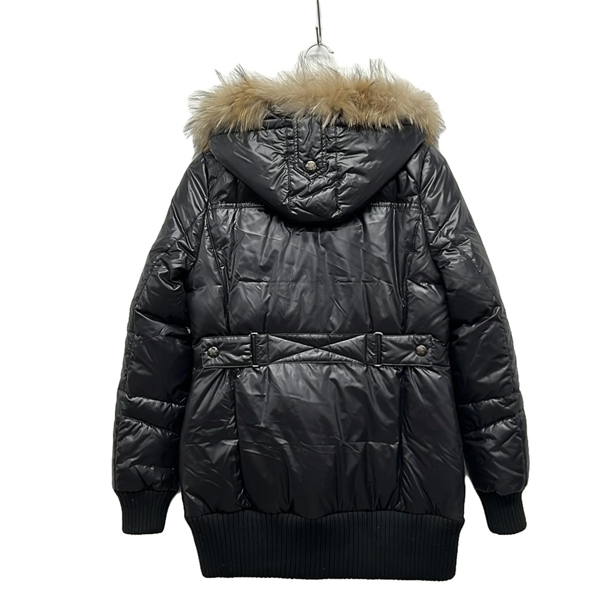 バーバリーブルーレーベル/ダウンコート/黒/サイズ：38の買取実績