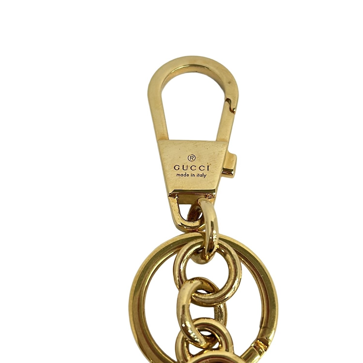 GUCCI(グッチ) キーホルダー(チャーム) - ゴールド（19312001）中古