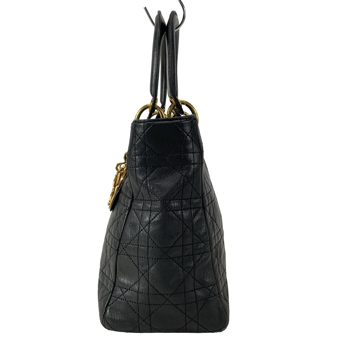 ディオール/クリスチャンディオール ハンドバッグ 黒 レザー（19293579