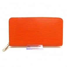 ルイヴィトン/長財布/ジッピーウォレット/ピモン(オレンジ)/型番