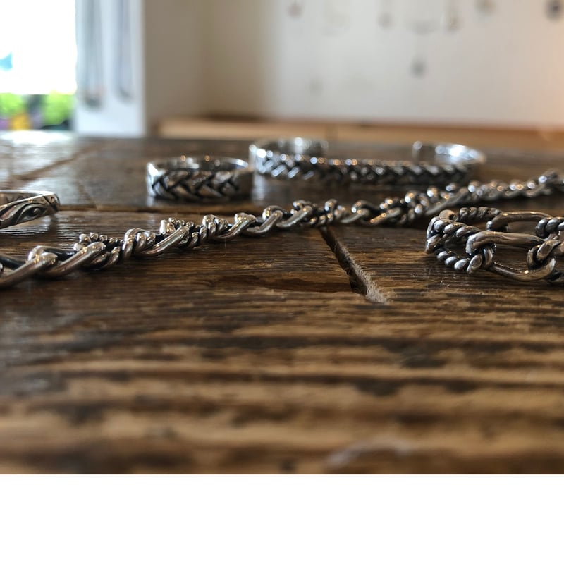 ロープリングリンク ブレスレット 925シルバー | Voyage Jewelry Japan