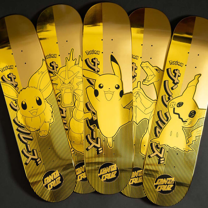 SANTA CRUZ x POKÉMON BLIND BAGS DECK (8 x 31.6i