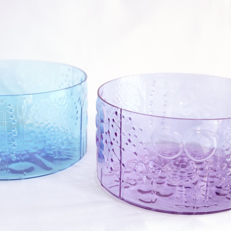 nuutajarvi / FLORA（ ヌータヤルヴィ/フローラ） ボウル 19cm アメジ