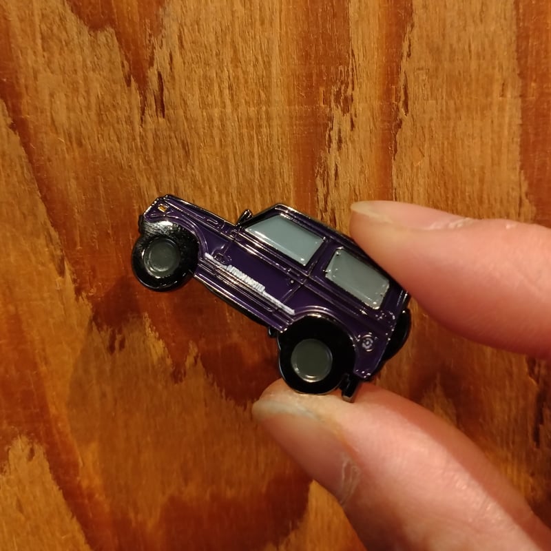 ODM 大島園バージョン ピンバッチ | アウトドアモンスターTEABOY 製茶