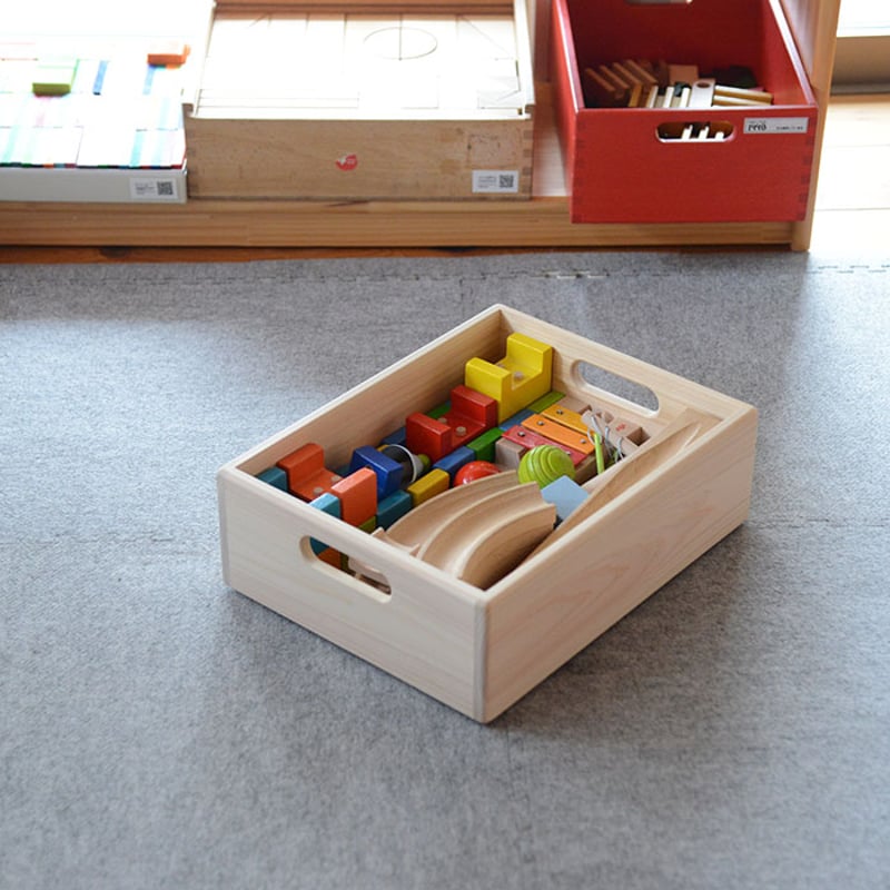 BJオリジナル ひのき木箱 白木 | TOYS&GIFT MOMO