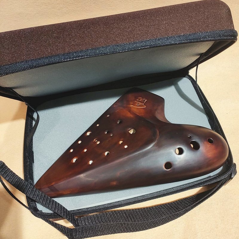 フォーカリンク オカリナ バスC トリプル管 シグネチャートリプル 漆