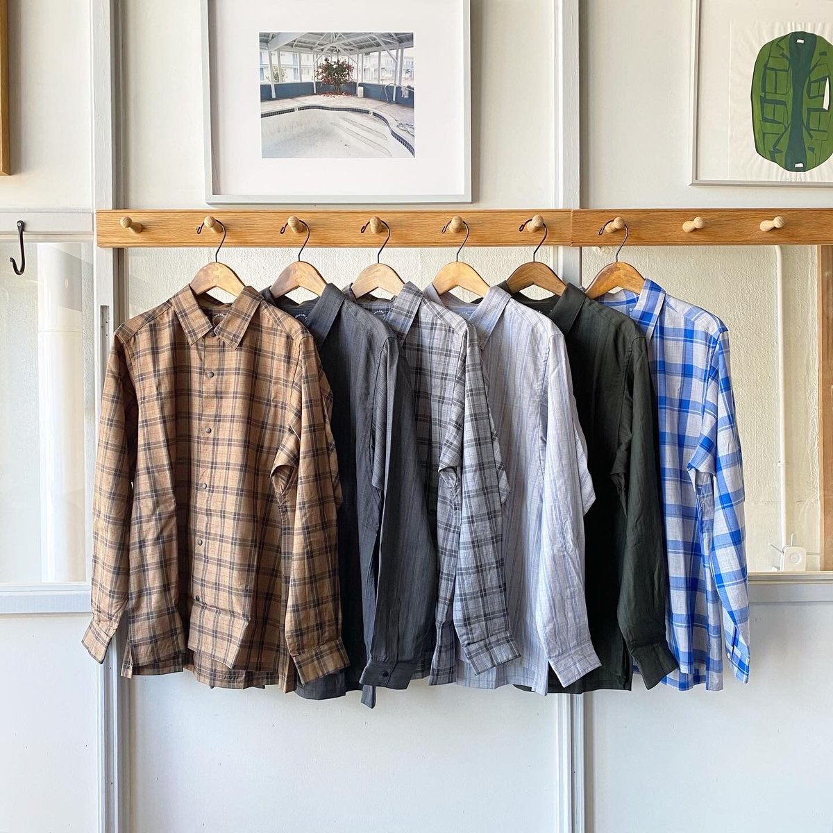 山と道 Merino Shirt - Unisex ※在庫なし | Less Hi