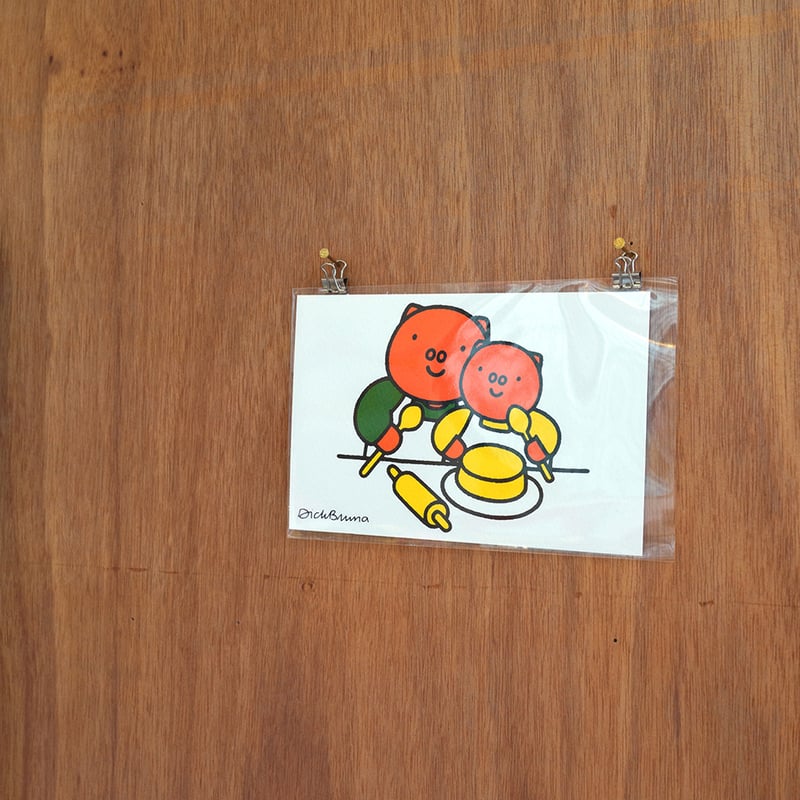 CAT | Miffy Silkscreen postcard | ZERO PER ZERO_JP