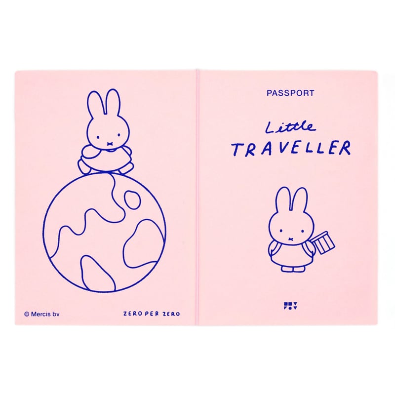 MIFFY pink | Miffy Passport cover 2 | ZERO PER