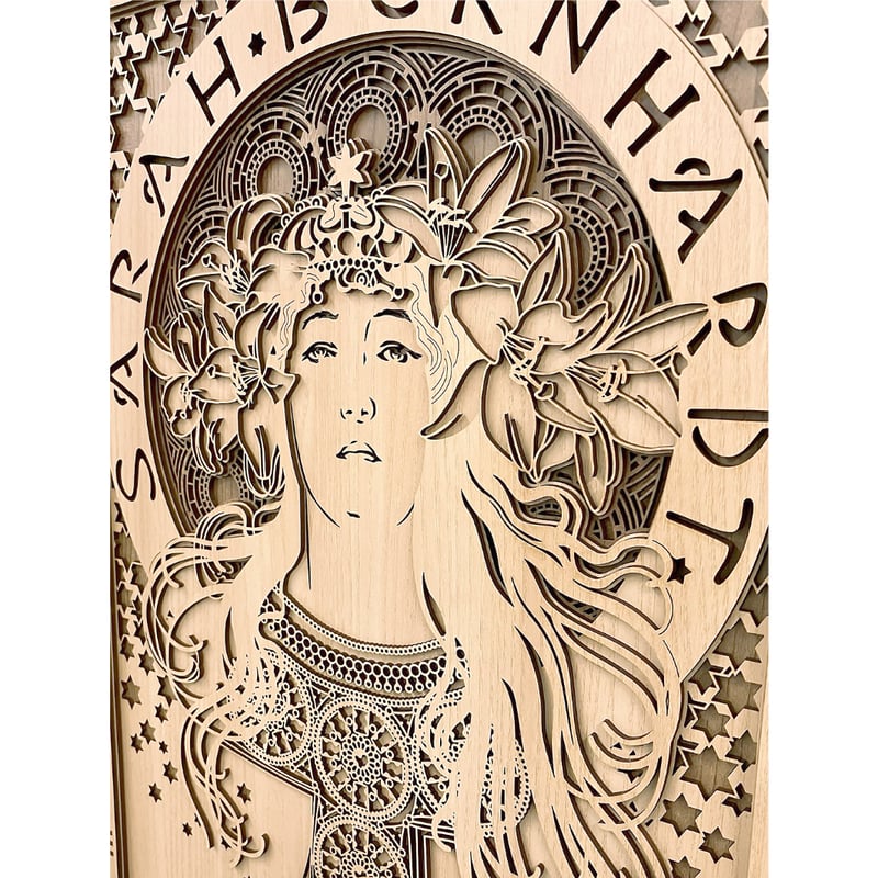 アルフォンス・ミュシャ 「サラ・ベルナール」 | cococool