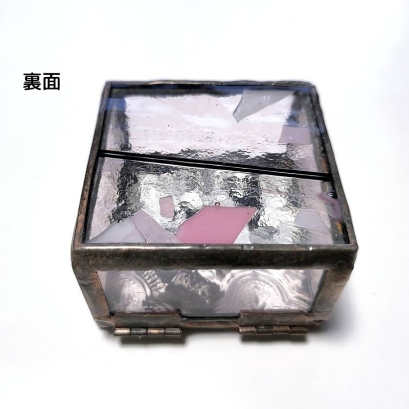 ステンドグラス 小物入れ 「不思議の国のアンティーク☆ミニBOX