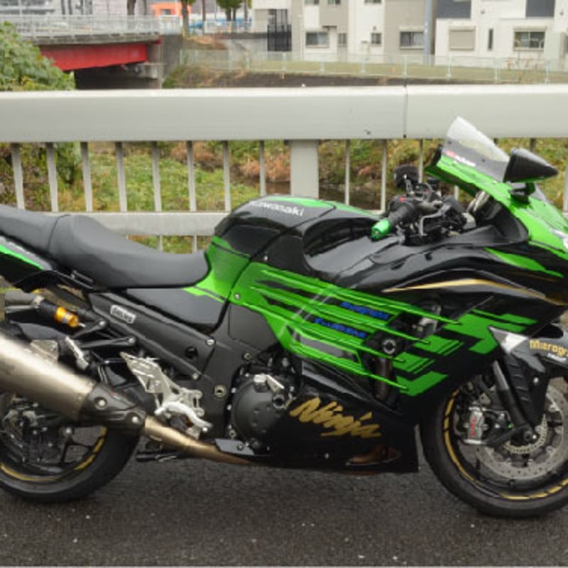 ZX-14R/ZZR1400専用シートカウルデカール(ソリッドカラー) | Micrographic