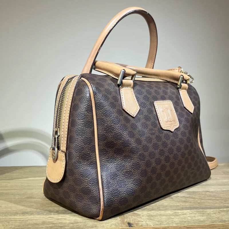 CELINE / セリーヌ】マカダム柄ヴィンテージボストンバッグ